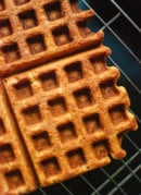 Pumpkin spice waffles (gluten free)