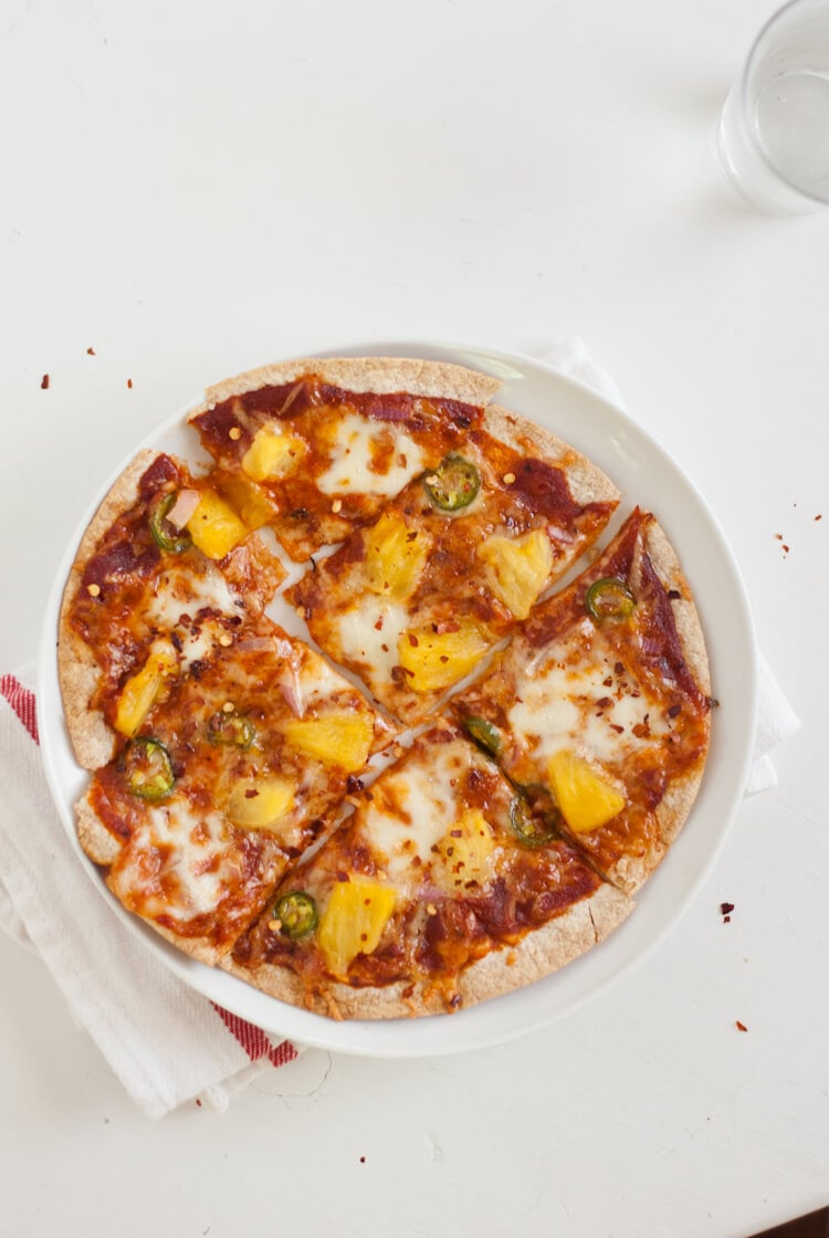tortilla pizza recipe