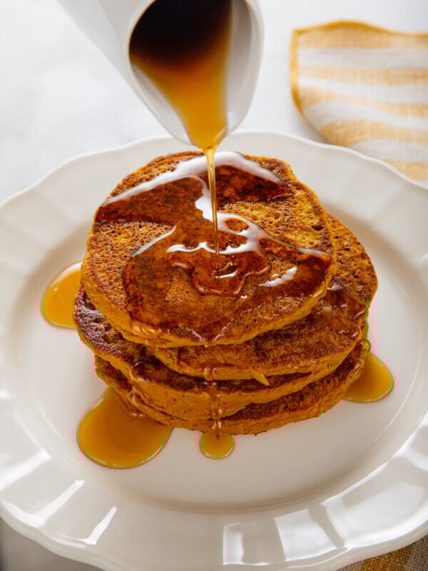gluten-free pumpkin pancakes