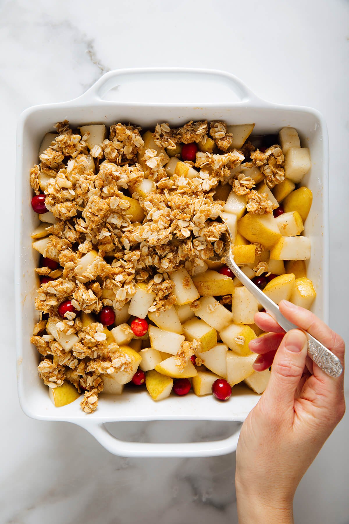 how to make pear crisp