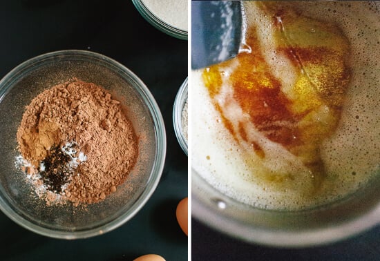 cocoa and brown butter
