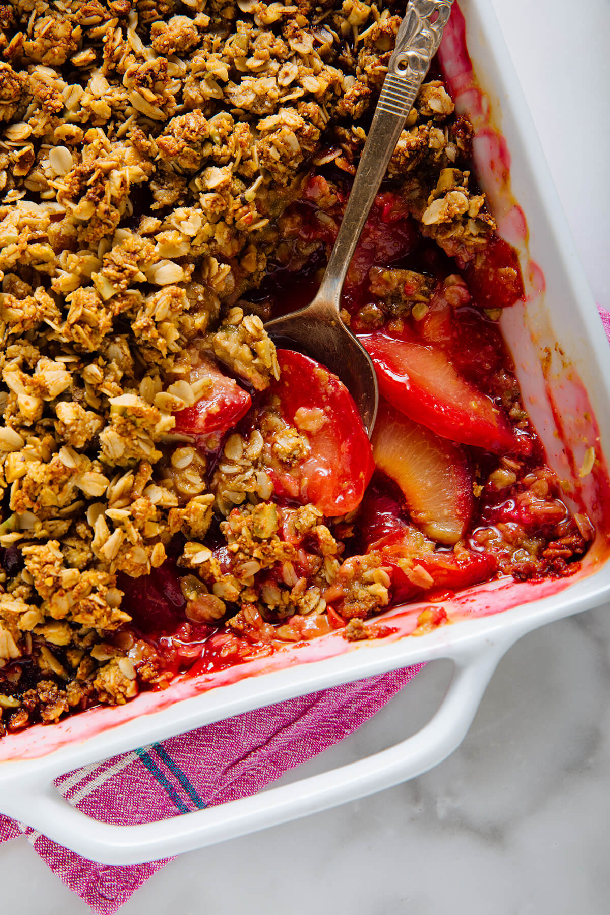 plum crisp recipe