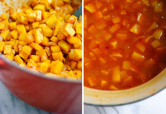 how to make butternut squash soup