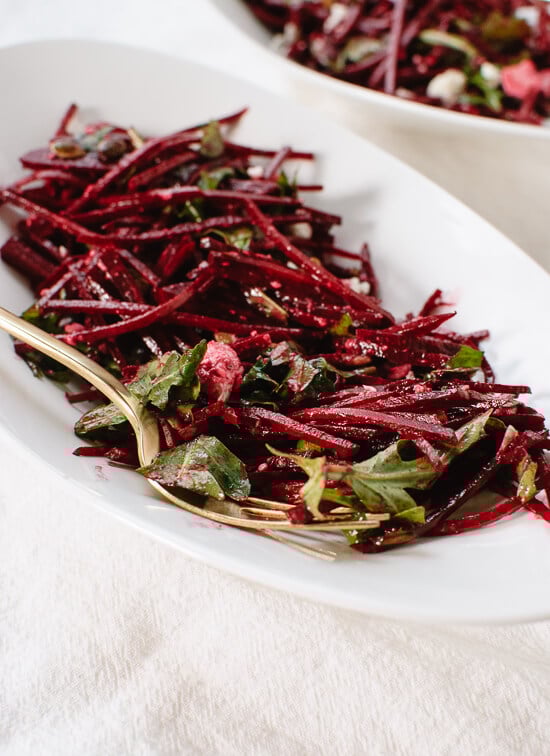 Raw beet salad recipe - cookieandkate.com