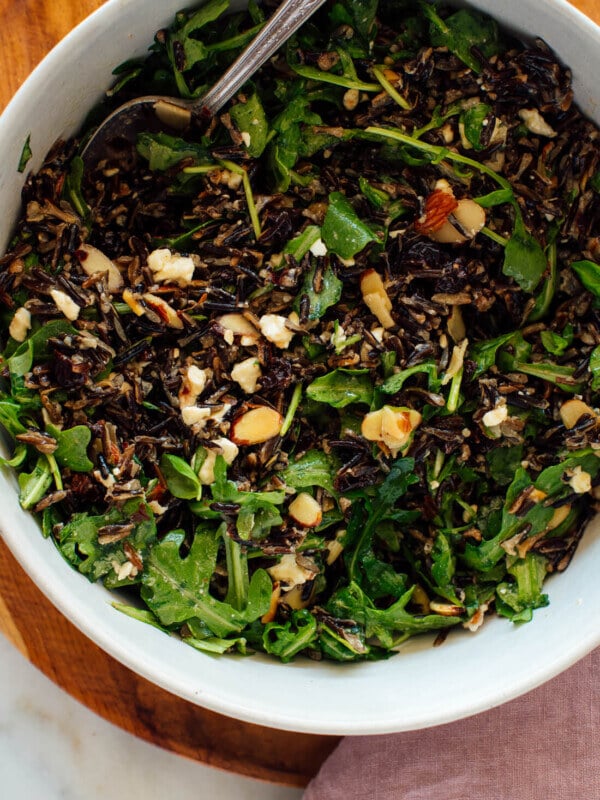 arugula wild rice salad recipe