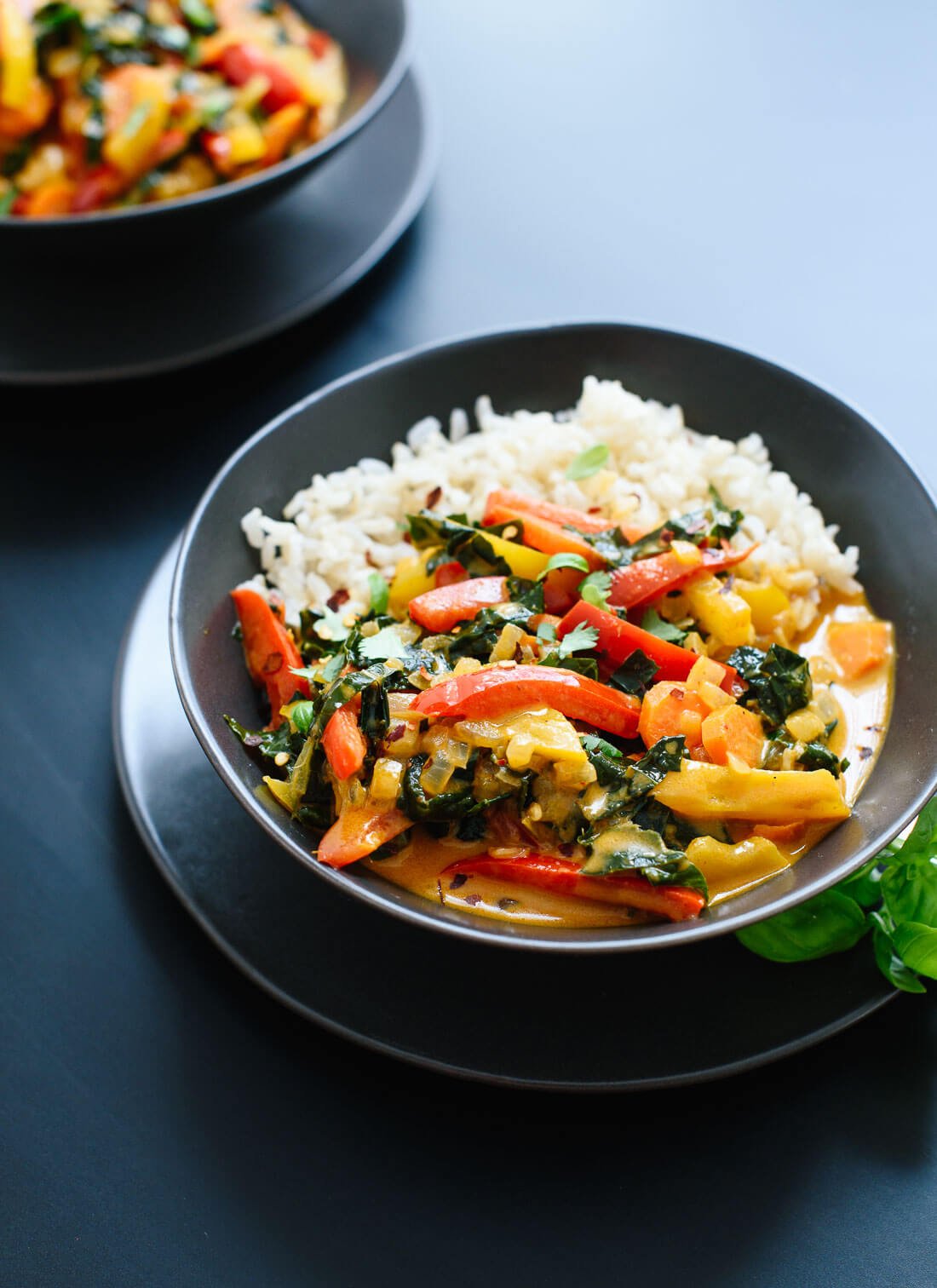 This red Thai curry recipe is just as good as your favorite Thai restaurant's! cookieandkate.com