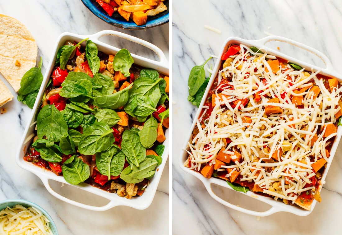 how to make enchilada casserole