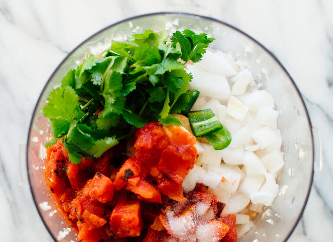 how to make red salsa