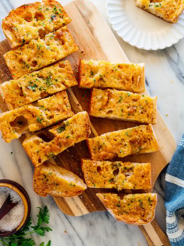 roasted garlic bread recipe