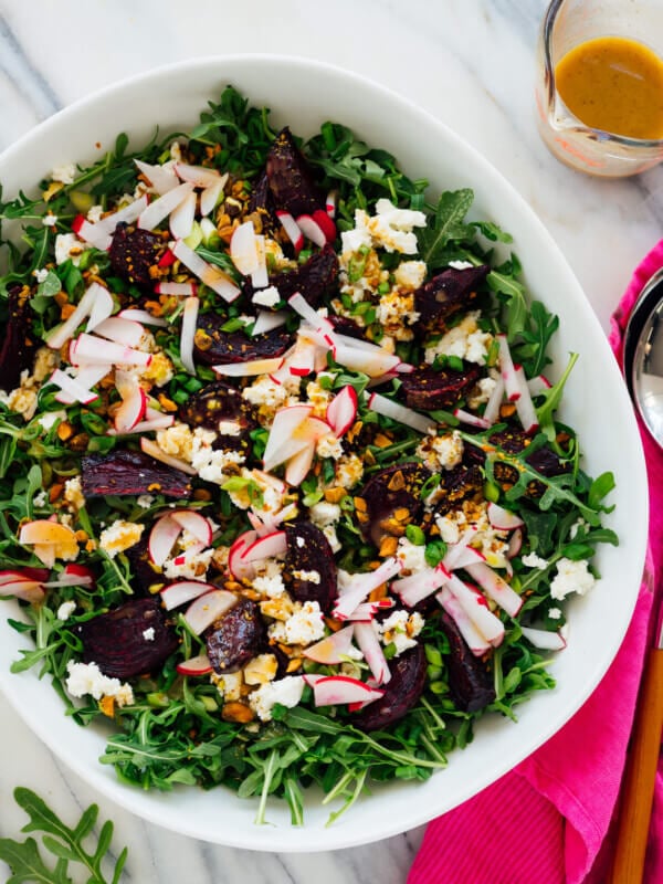 roasted beet arugula salad recipe