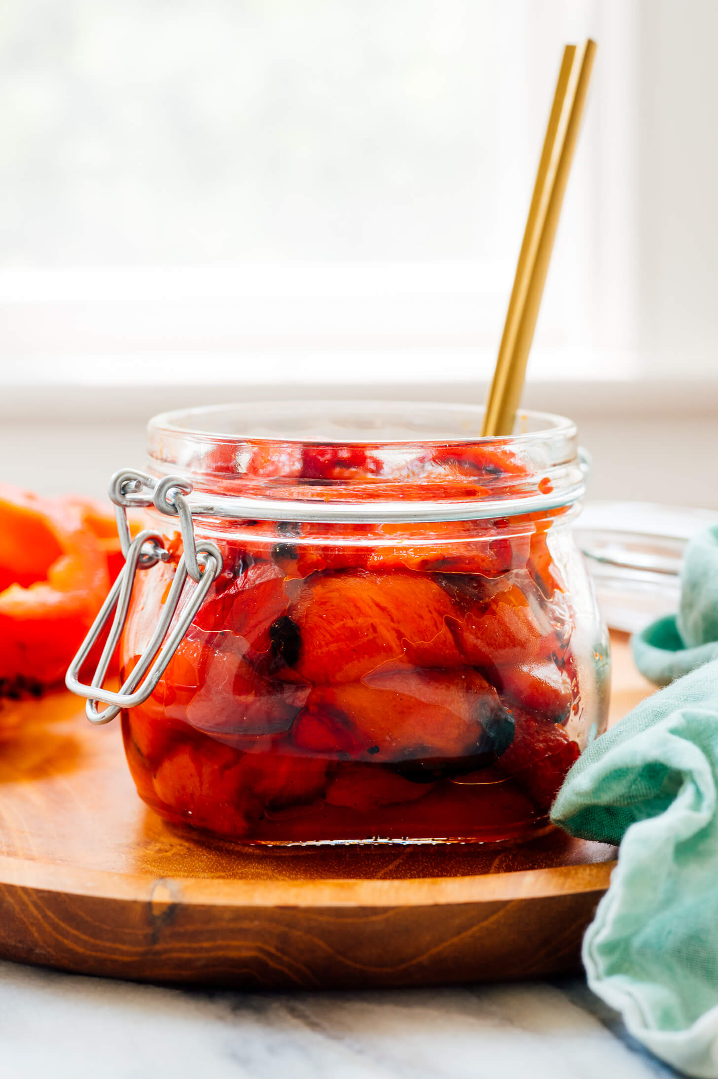 roasted red peppers recipe