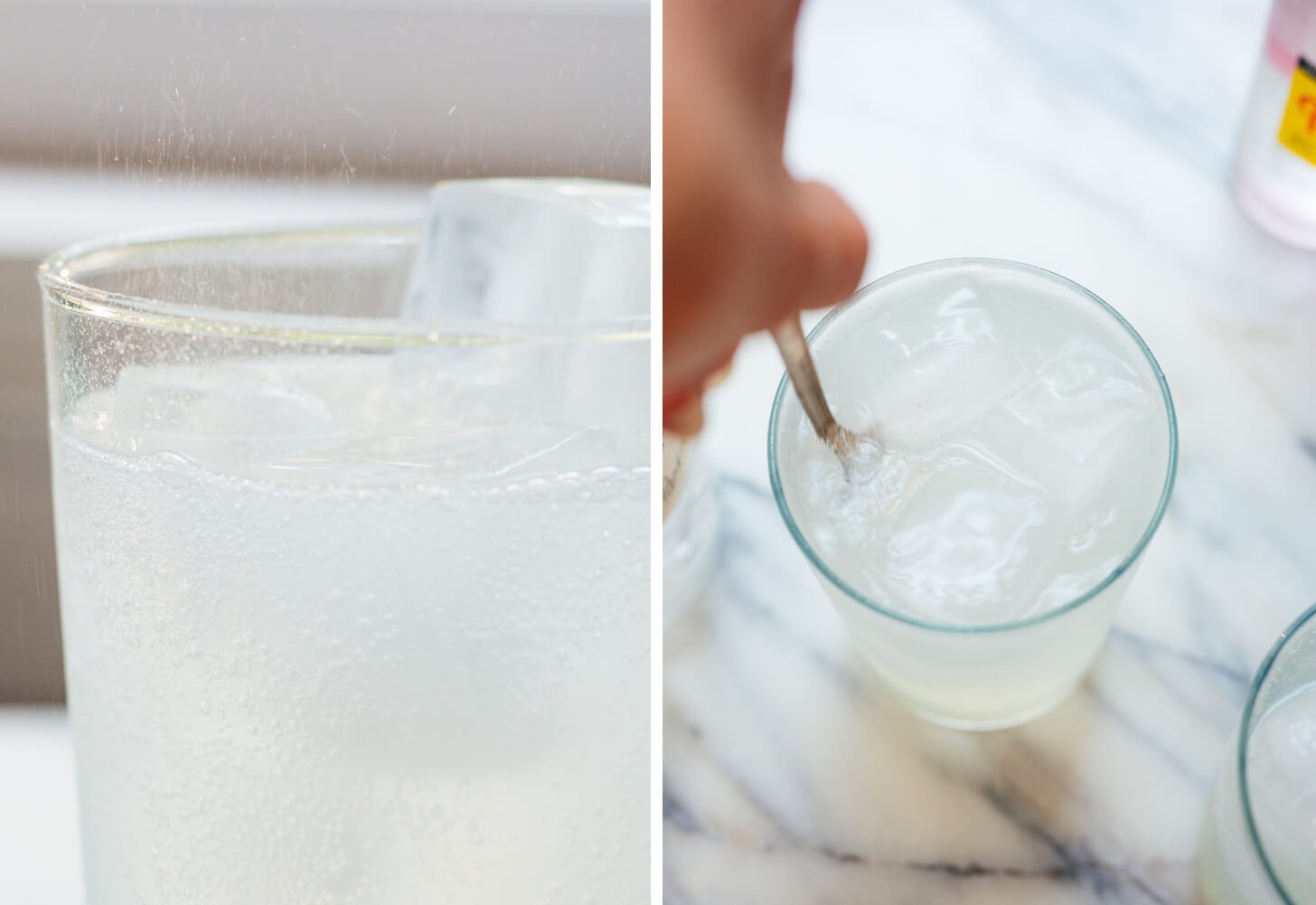 stirring ranch water cocktail