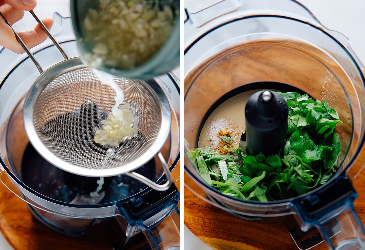 how to make green goddess tahini sauce